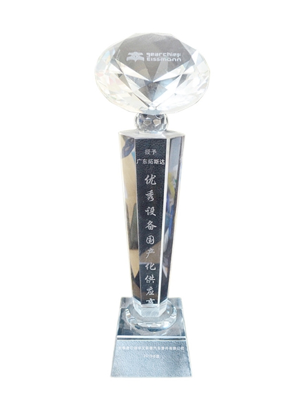 長春蓋爾瑞孚優(yōu)秀供應商獎杯
